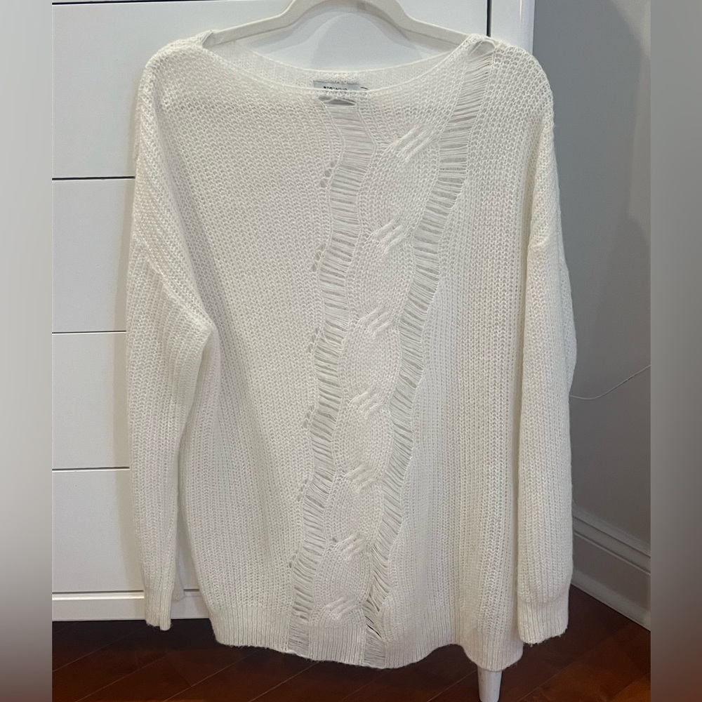Beginning Boutique White Sweater